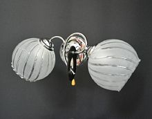 Бра двухрожковое Мелодия Света Е27 220В Хром картинка 